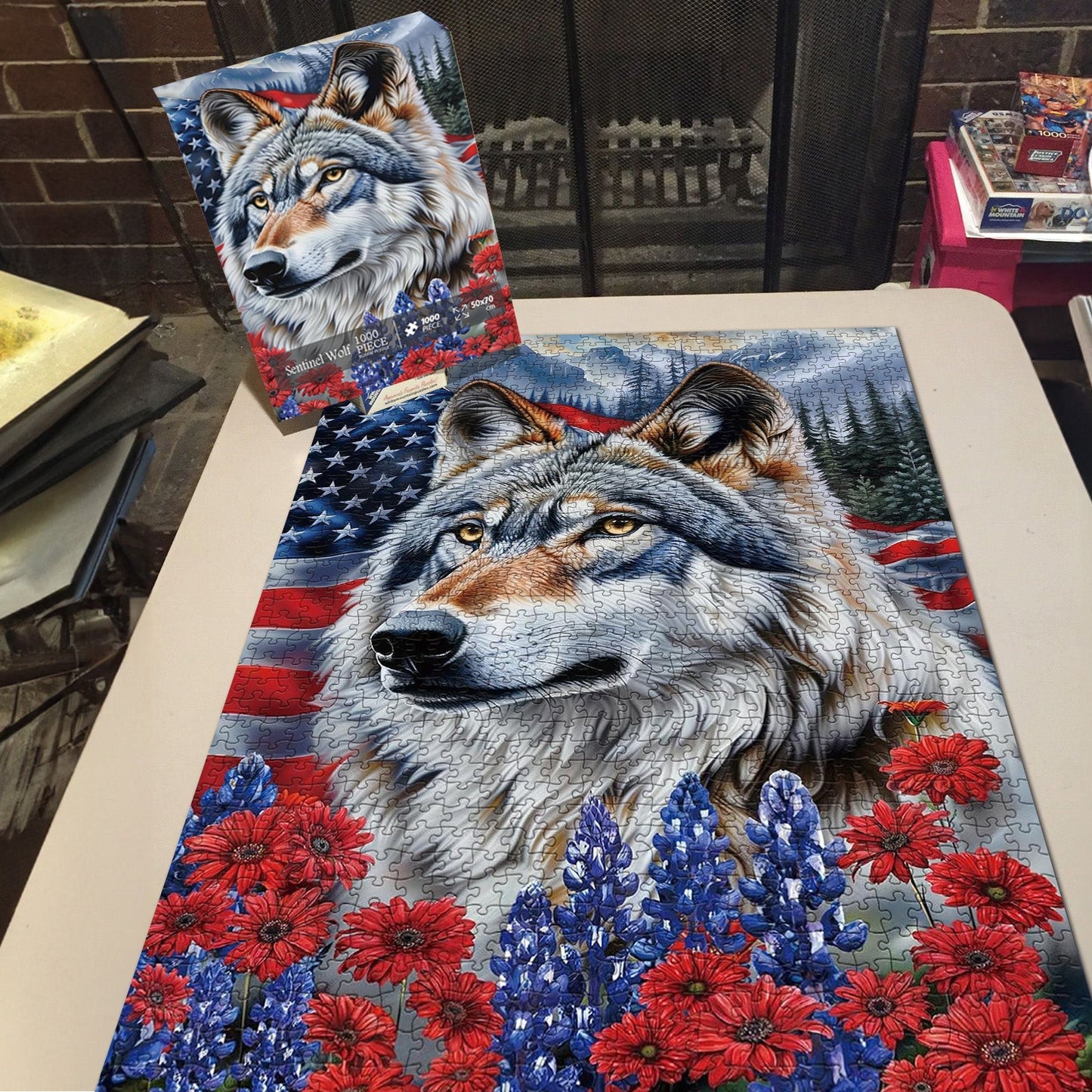 Sentinel Wolf Jigsaw Puzzle 1000 Pieces