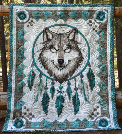 Shadowed Dream Hunter Quilted Blanket NCU0DV1690