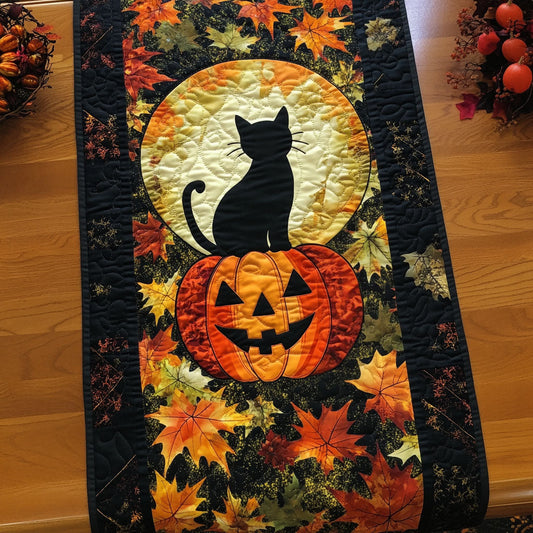 Shadowy Spirits Quilted Table Runner NCU0PT787