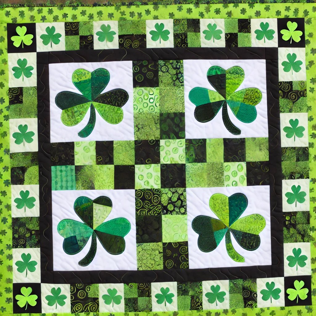 Shamrock NTA281024360 Quilt Blanket