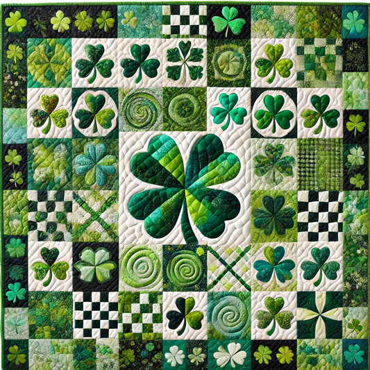 Shamrock NTA281024362 Quilt Blanket