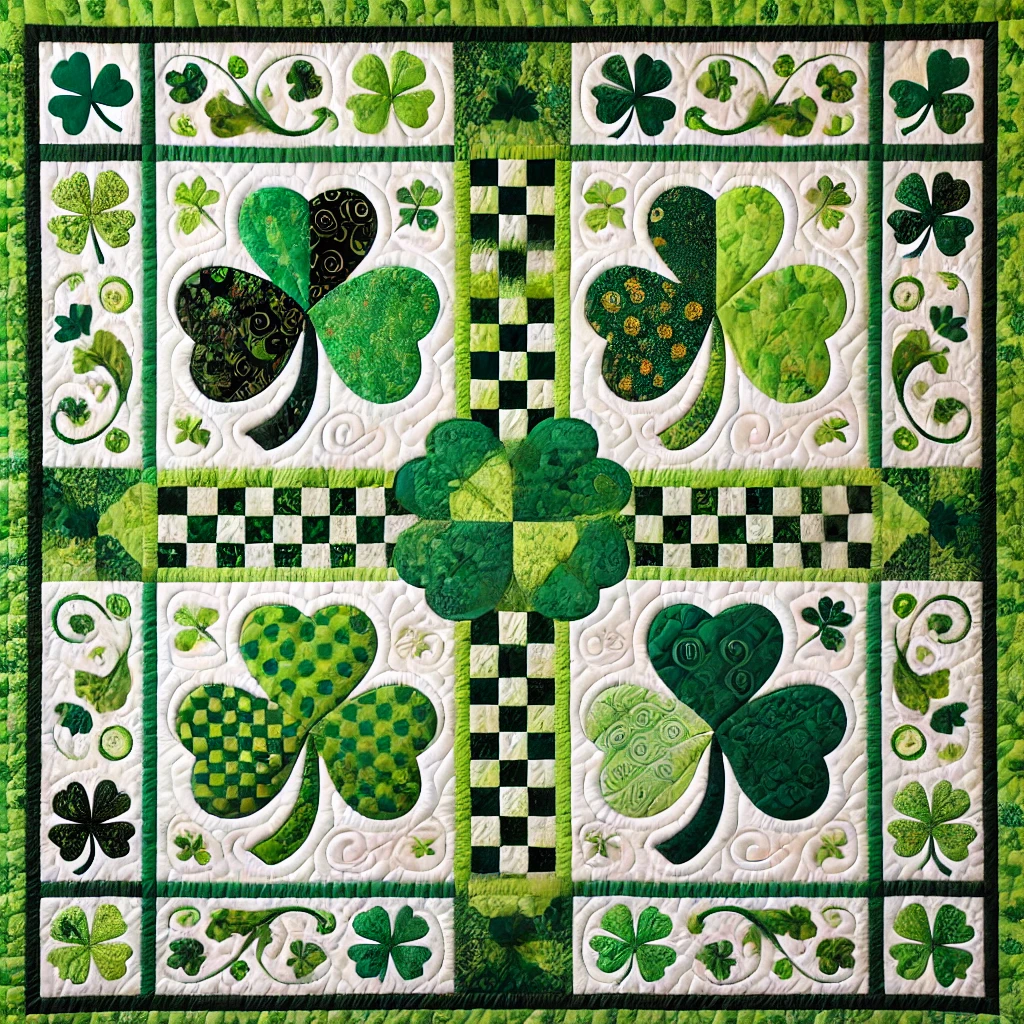 Shamrock NTA281024364 Quilt Blanket