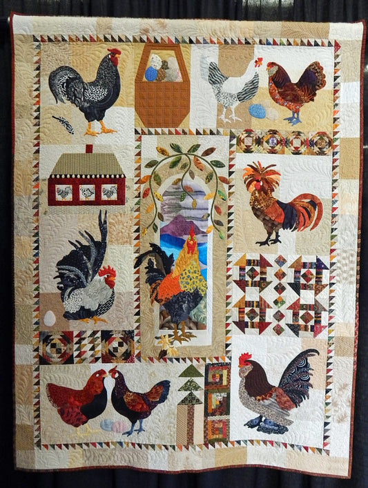 Chicken CLDY040724079 Quilt Blanket