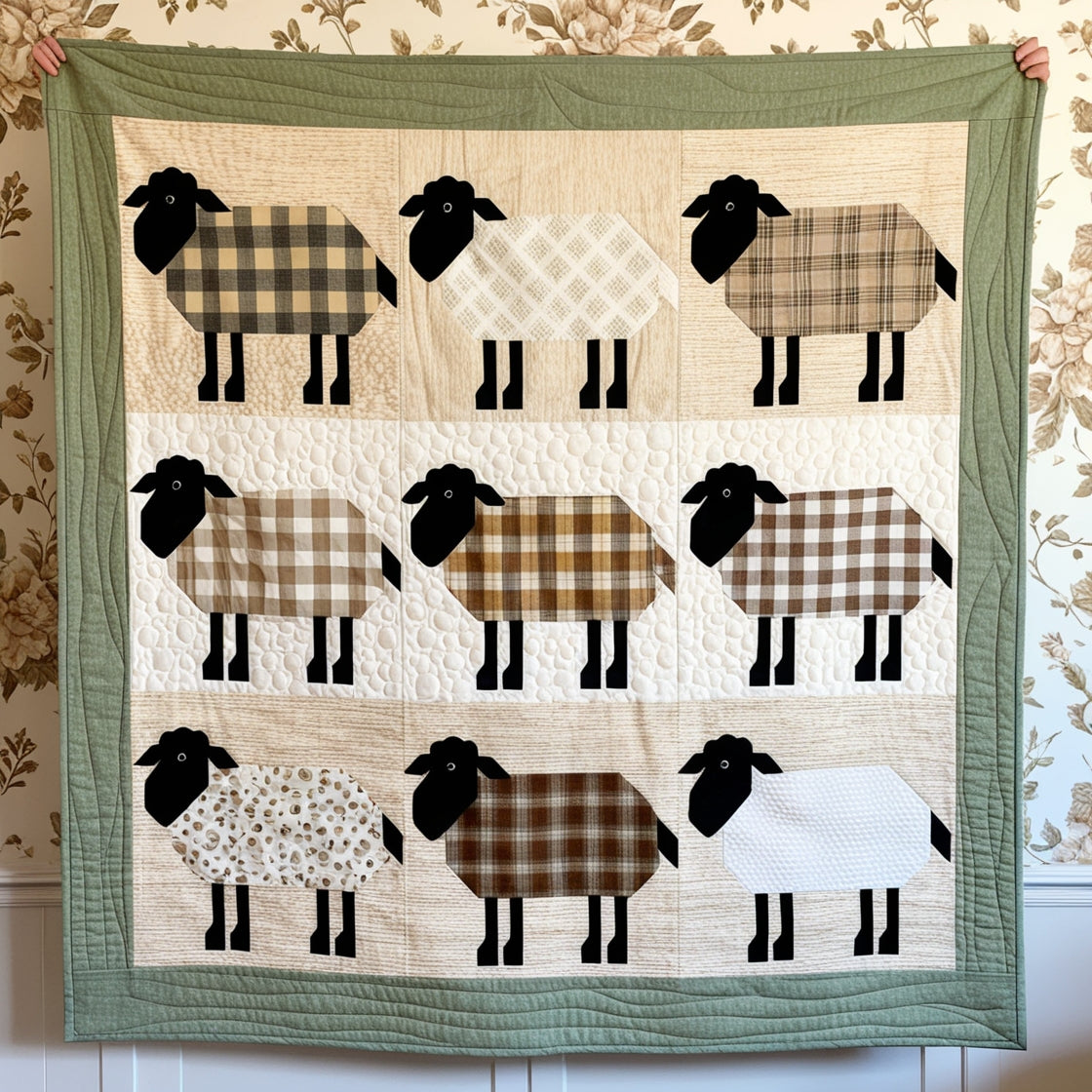 Sheep NTA151024287 Quilt Blanket