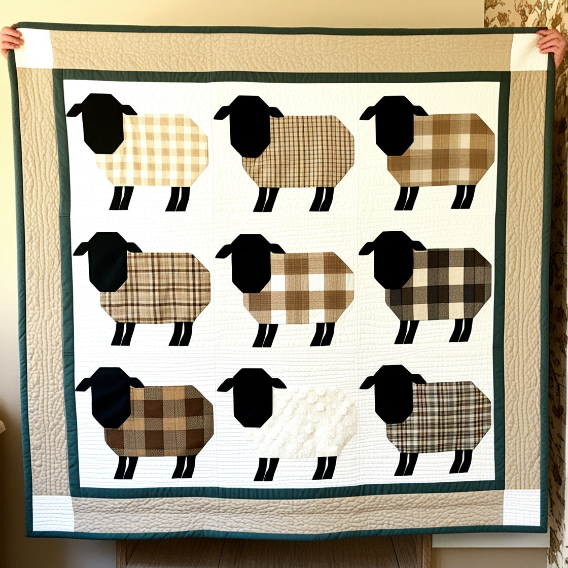 Sheep NTA151024292 Quilt Blanket