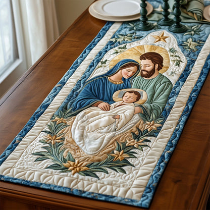 Silent Blessing Quilted Table Runner NCU0PT1315