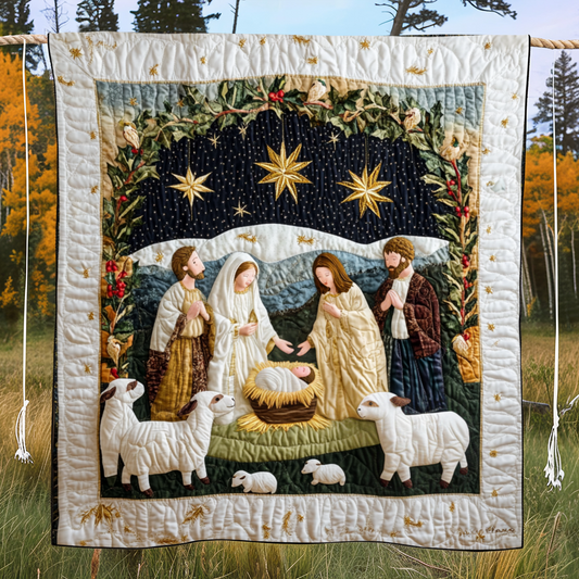 Silent Night Quilted Blanket NCU0VH101