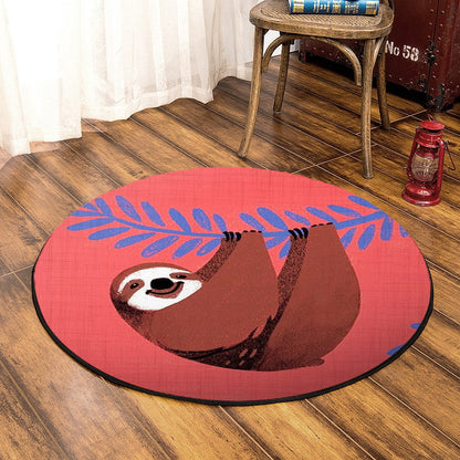 Sloth BL300736C Round Area Rug