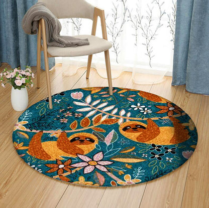 Sloth BL300737C Round Area Rug