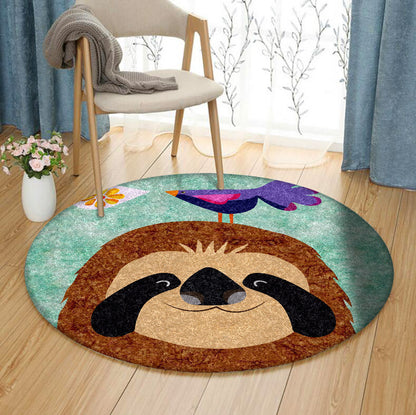 Sloth BT310737A Round Area Rug