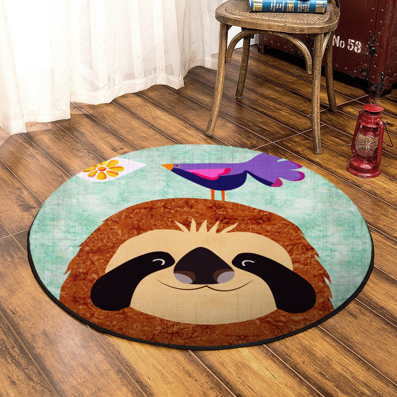 Sloth BT310737A Round Area Rug