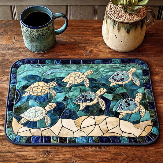 Slow Wanderer Quilted Placemat NCU0NT2581