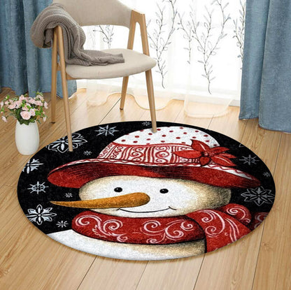 Snow TL170826TM Round Area Rug