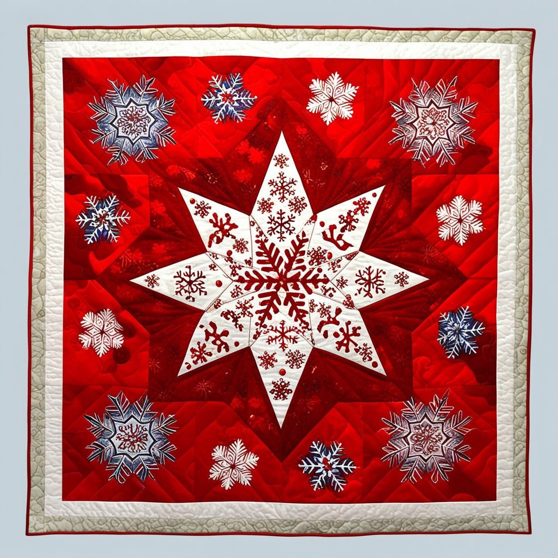 Snowflake NTA281024068 Quilt Blanket