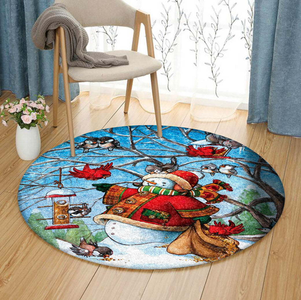 Snowman CG1810175TM Round Area Rug