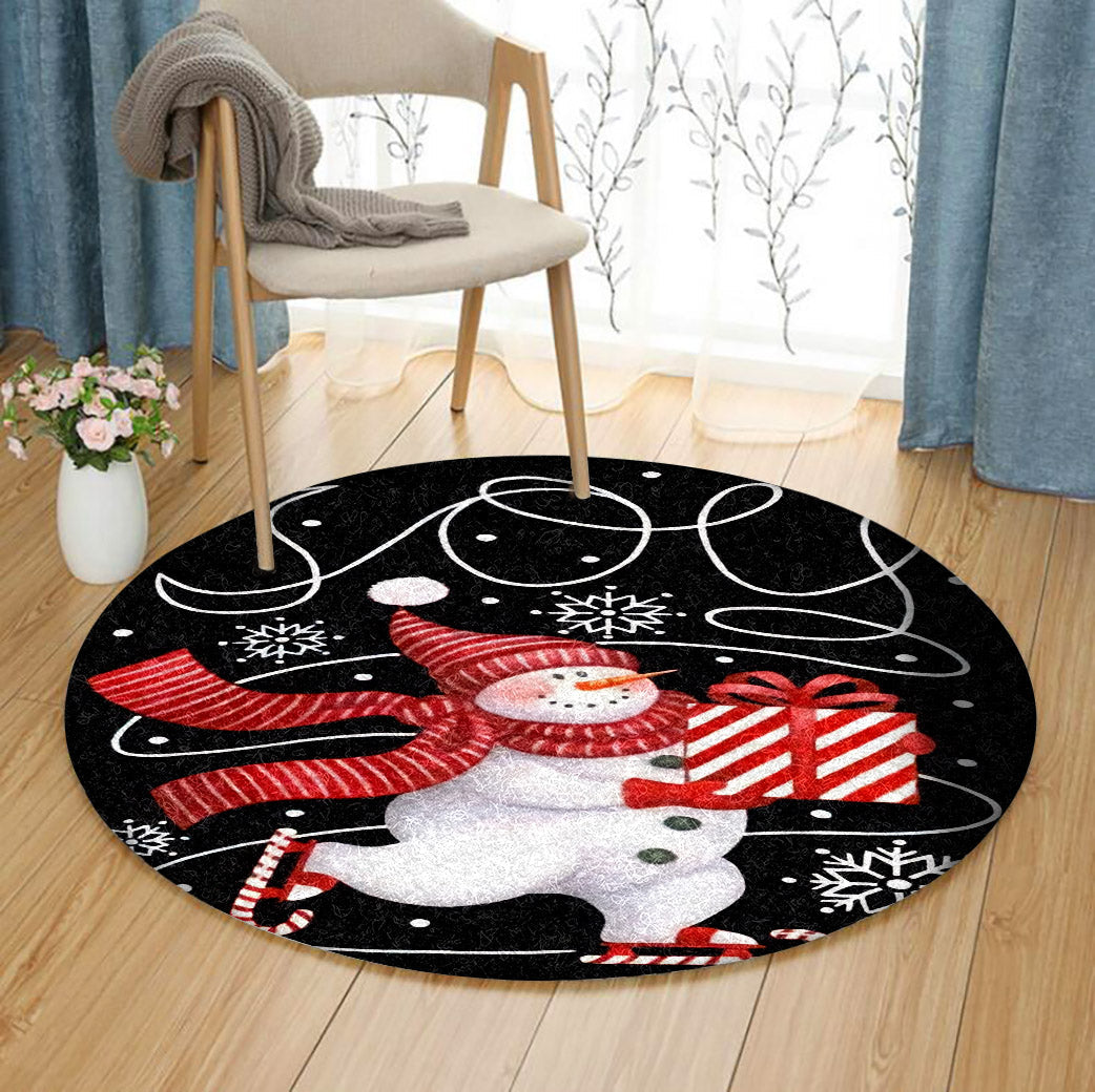 Snowman NT3110034RR Round Area Rug