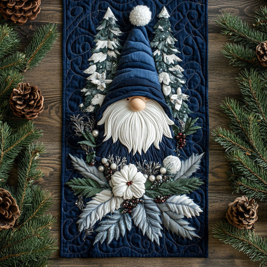 Snowy Cheer Quilted Table Runner NCU0PT2358