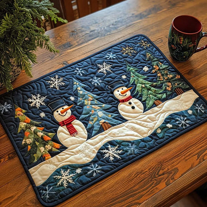 Mantel individual acolchado Snowy Wonderland NCU0NT821