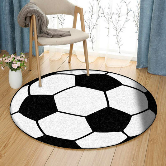 Soccer CG2210182TM Round Area Rug