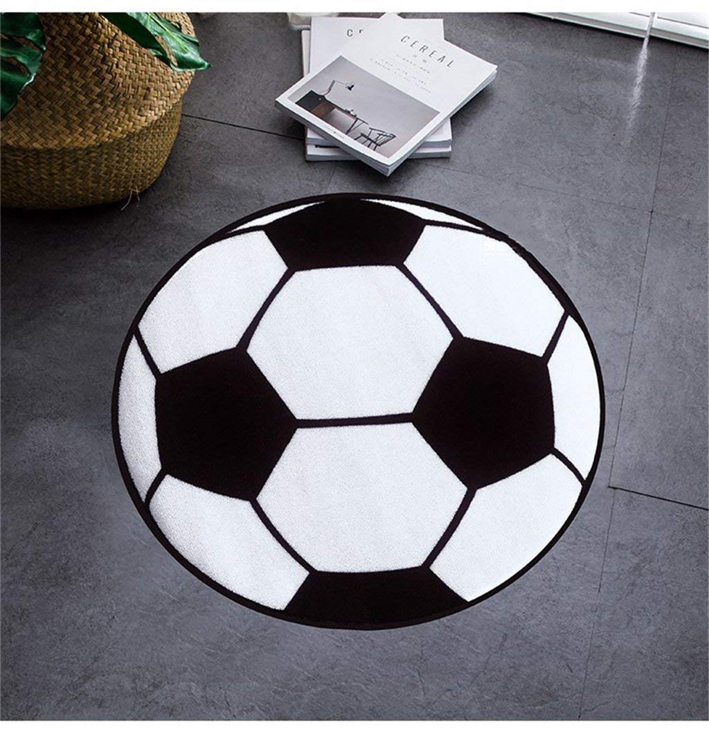 Soccer CLM3009157TM Round Area Rug