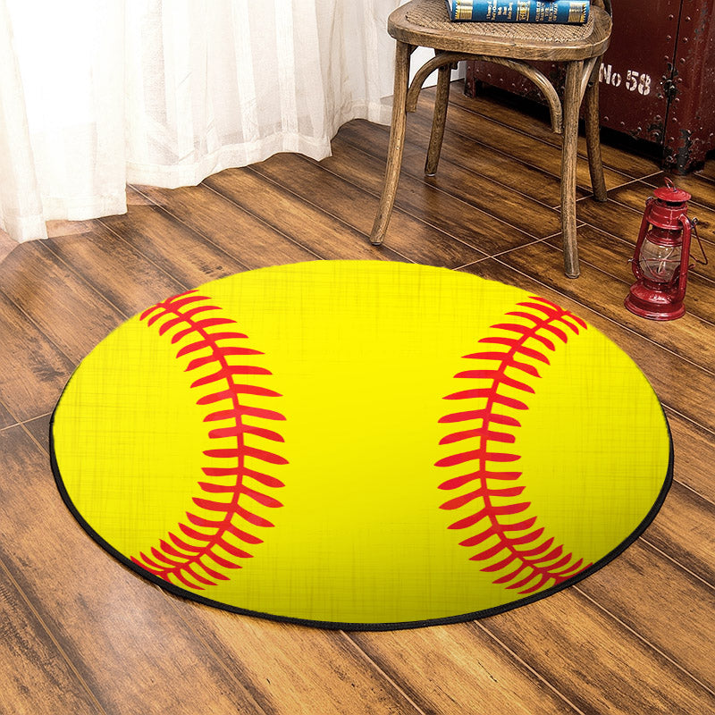 Softball CLA1410061RR Round Area Rug