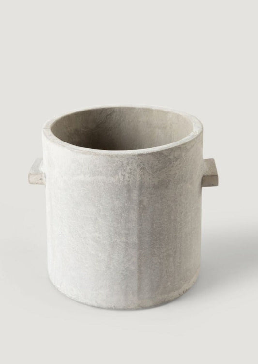 Handmade Concrete Mod Crock  - 7.75"