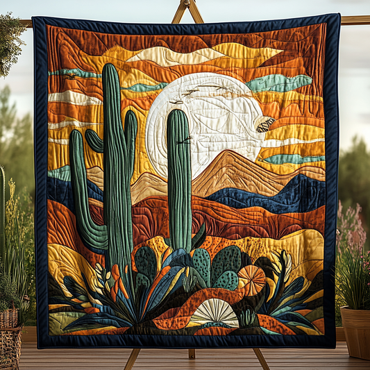 Southwest Dreamscape Quilted Blanket NCU0DK2987