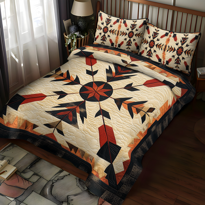 Southwest Radiance 3-Piece Quilted Bedding Set NCU0DK1712