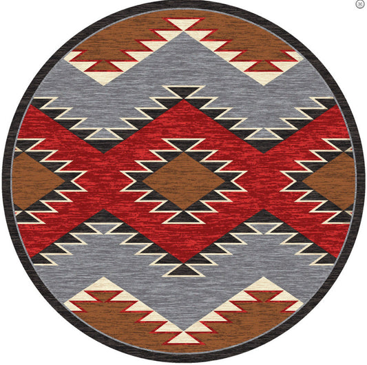 Southwestern CLM3009159TM Round Area Rug