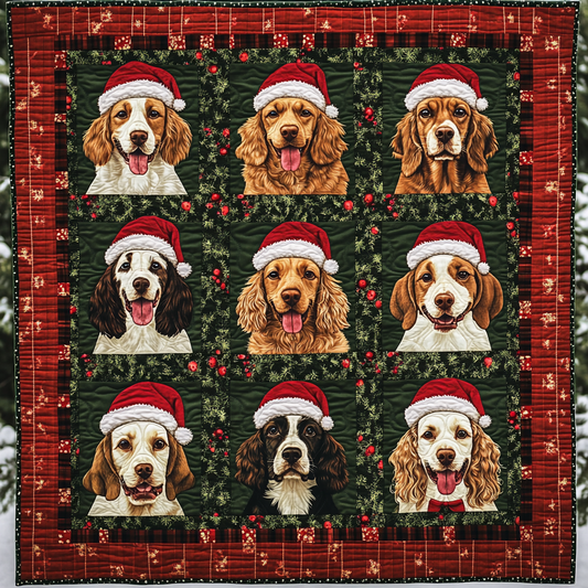 Spaniel TAI041124085 Quilt Blanket