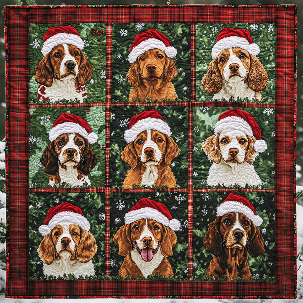 Spaniel TAI041124086 Quilt Blanket