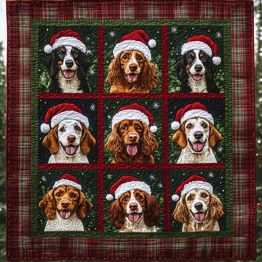 Spaniel TAI041124088 Quilt Blanket