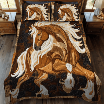 Spirit Of The Wild 3-Piece Quilted Bedding Set NCU0DV309