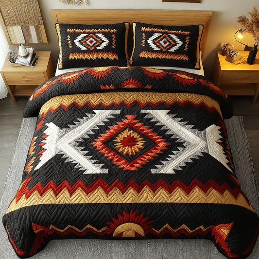 Spirit Weave 3-Piece Quilted Bedding Set NCU0DK3036