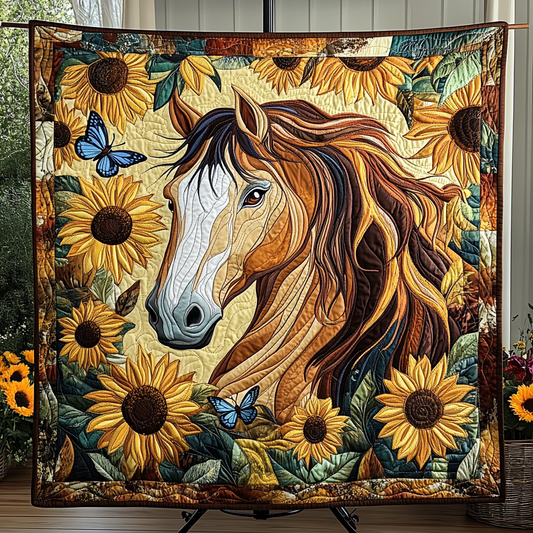 Spirit of the Plains Quilted Blanket NCU0DK2203