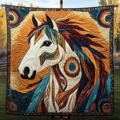 Spirit of the Stallion Quilted Blanket NCU0DK3251