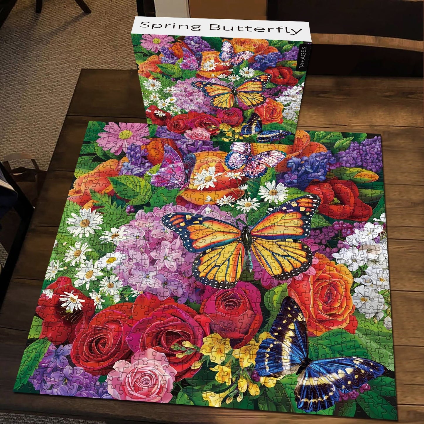 Spring Butterfly Jigsaw Puzzle 1000 Pieces