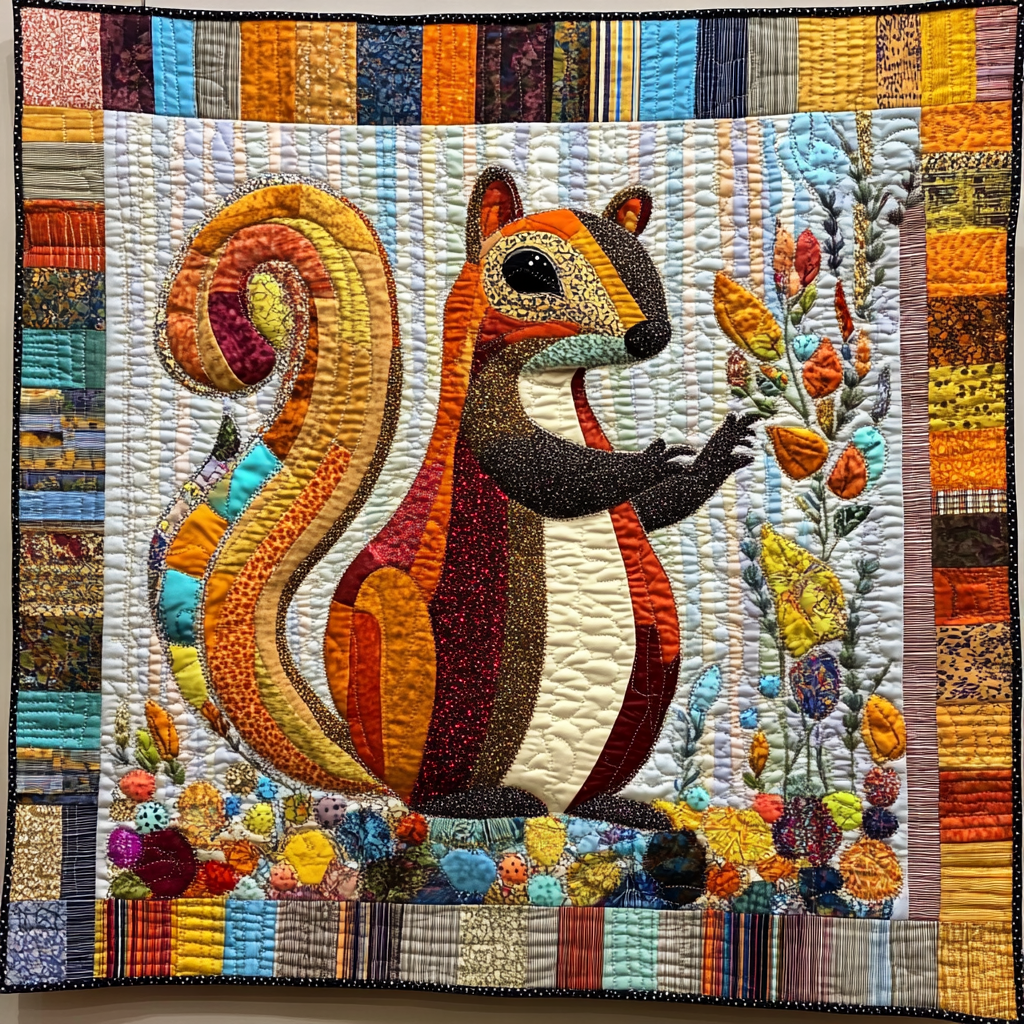 Squirrel DAI05112437 Quilt Blanket