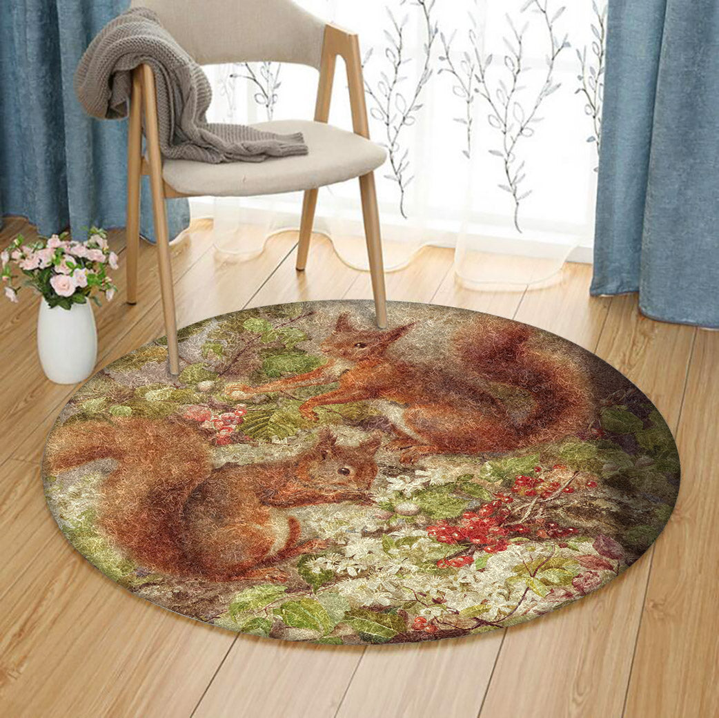 Squirrel AA2210186TM Round Area Rug