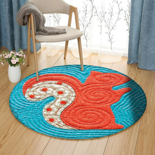 Squirrel ML2910008RR Round Area Rug