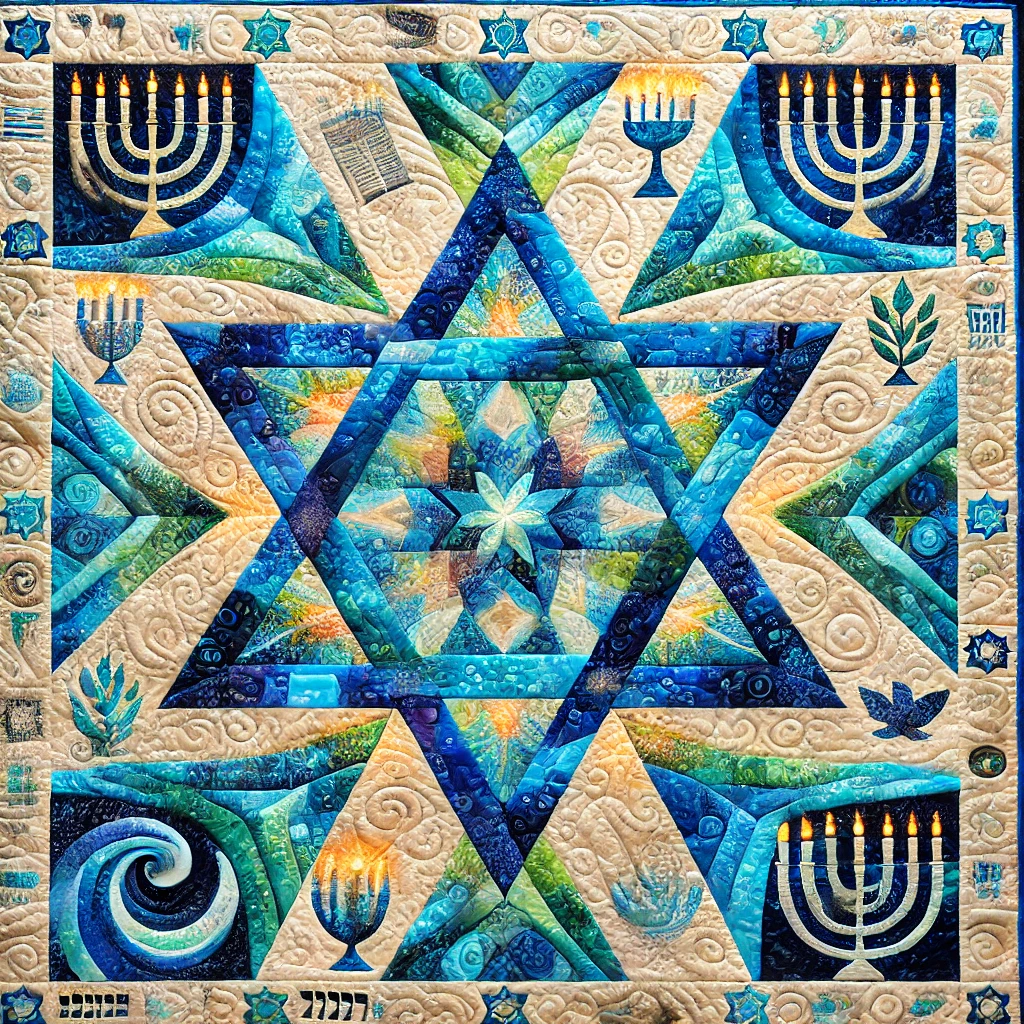 Star Of David NTA281024368 Quilt Blanket