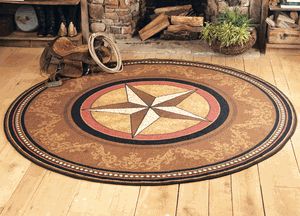 Star CLA2709251RR Round Area Rug