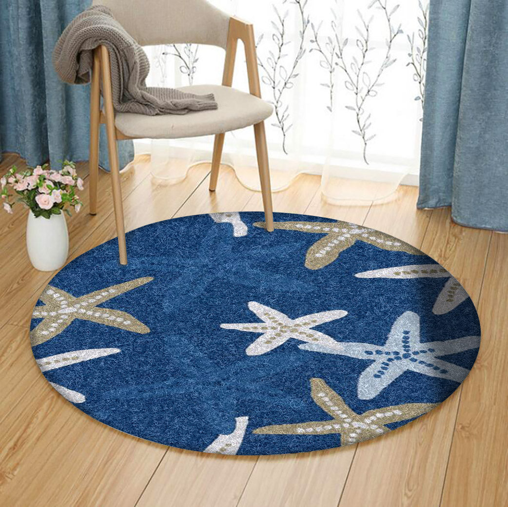 Starfish BL0510159RR Round Area Rug