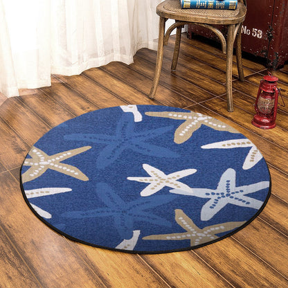 Starfish BL0510159RR Round Area Rug