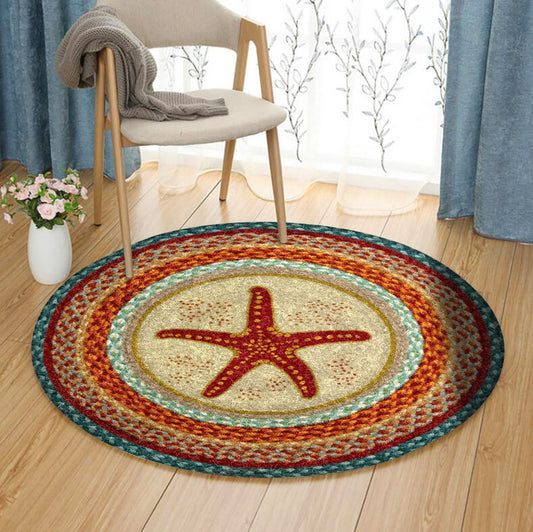 Starfish CLM3009164TM Round Area Rug