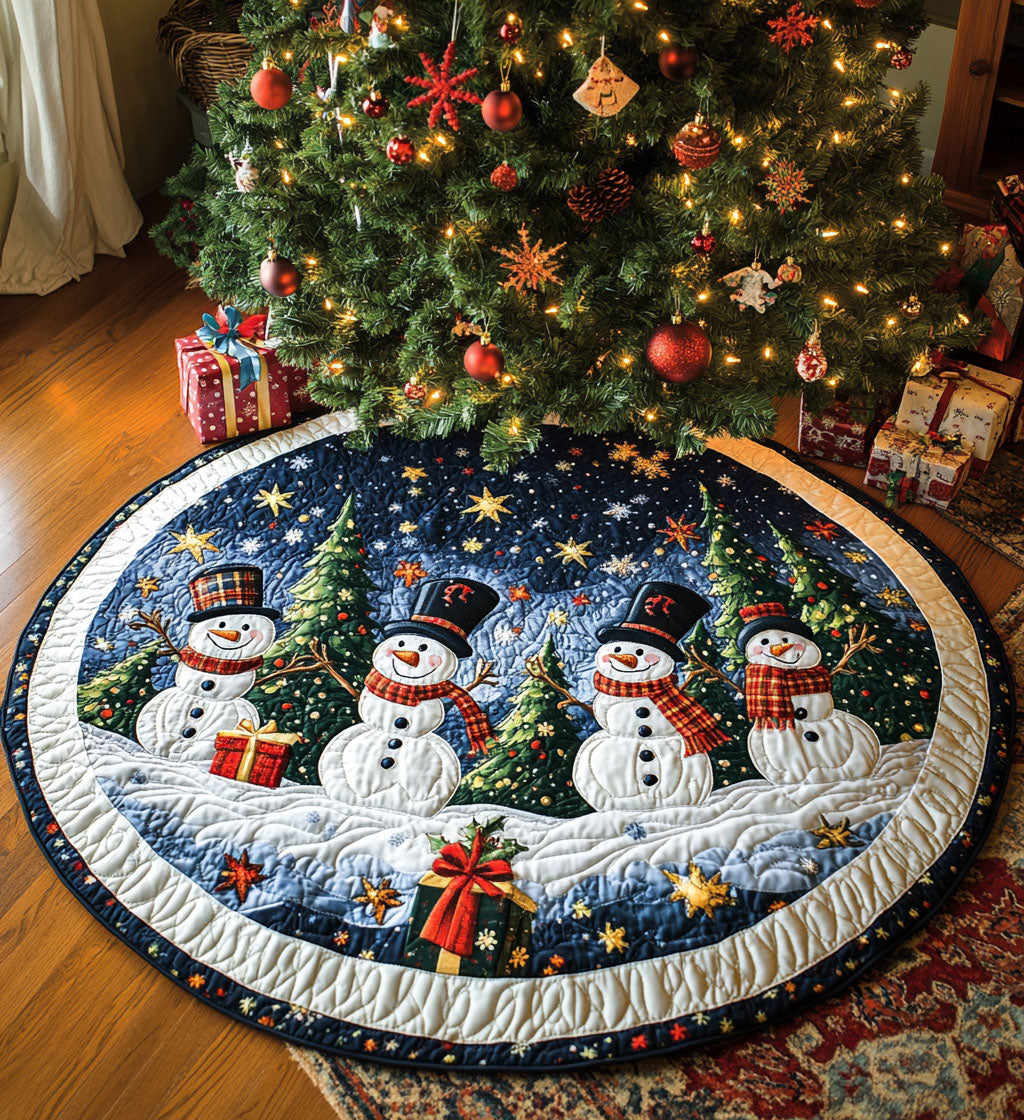 Starlight Stitch Quilted Round Mat NCU0PT1054