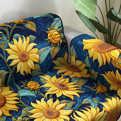 Summer Bloom Quilted Sofa Cover NCU0PT1616