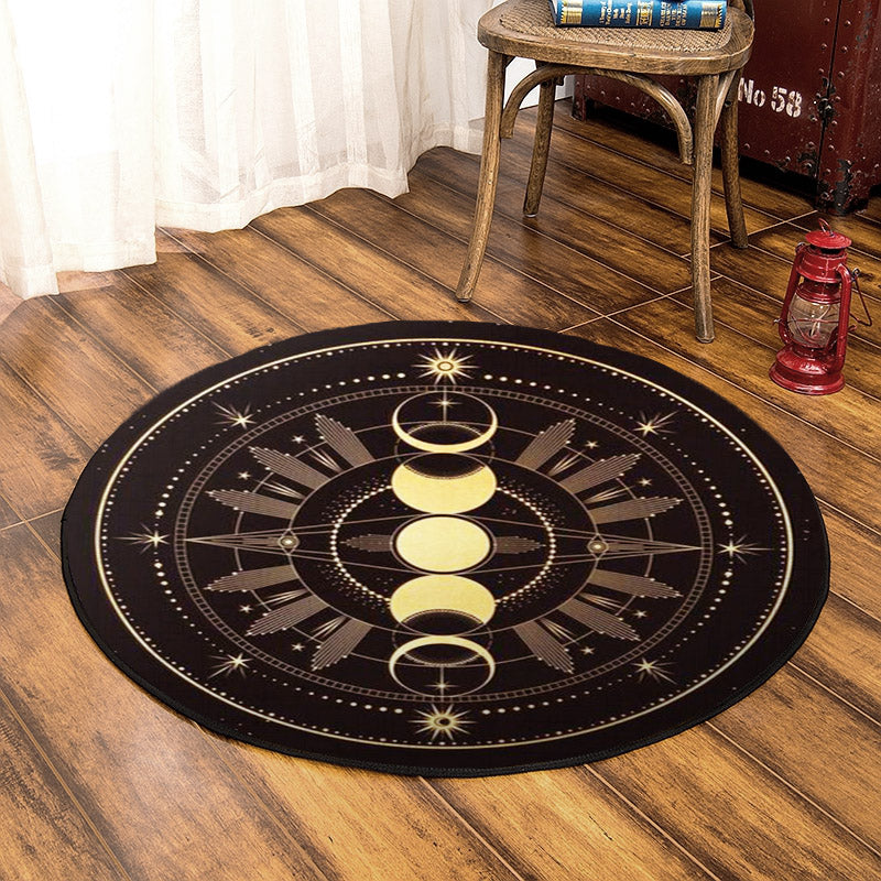 Sun And Moon HM310714A Round Area Rug