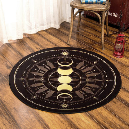 Sun And Moon HM310714A Round Area Rug