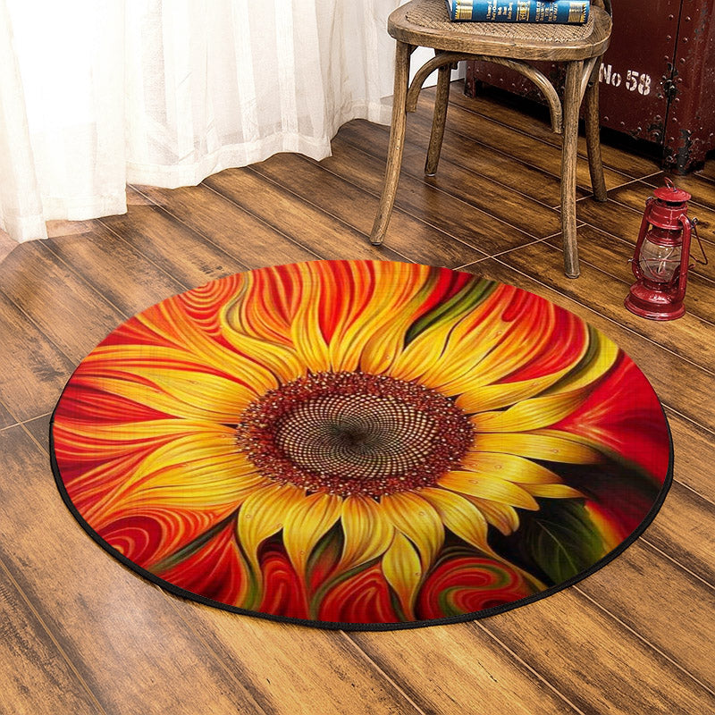 Sun Flower HM080929TM Round Area Rug